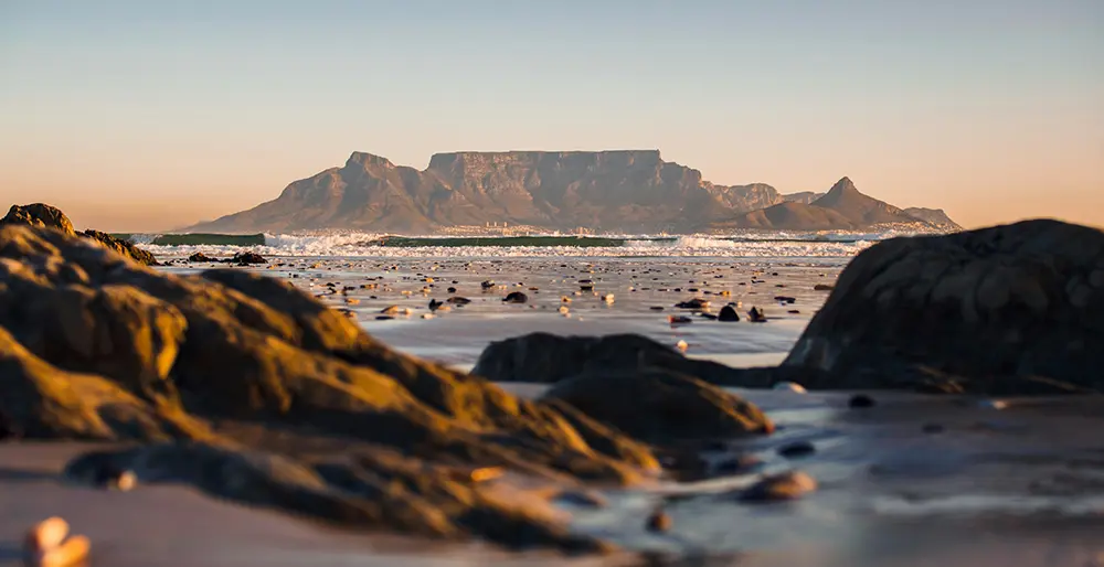 Table Mountain - a world heritage site